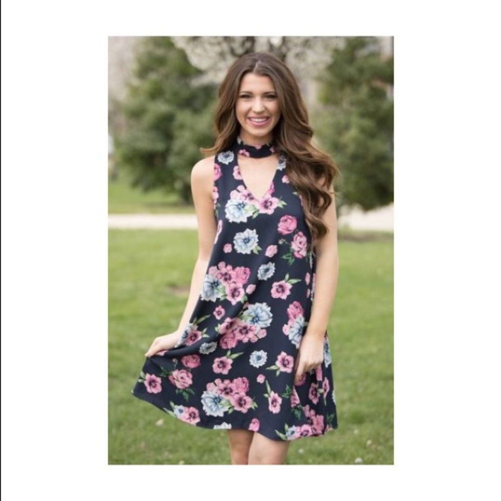 Pink Lily Dress